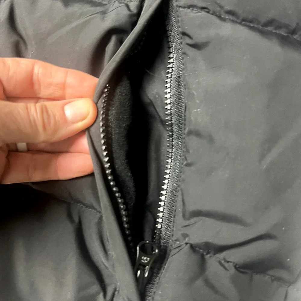 Vintage Y2K Old Navy Size XL Outerwear Down Filled Reversible Puffer Jacket Coat